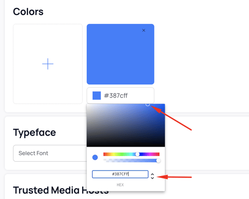 Brand colors